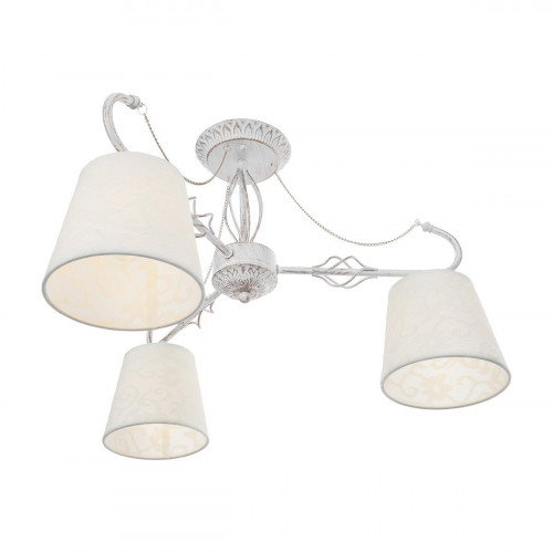 потолочная люстра idlamp vilucchio 556/3pf-whitepatina в Новосибирске