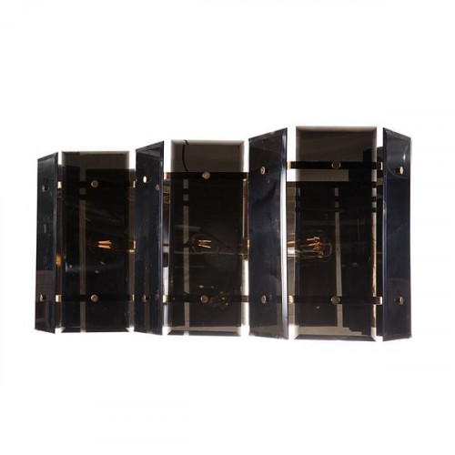 люстра colorgloss чёрная, золото в Новосибирске