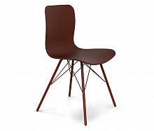 стул dsr коричневый s40 (eames style) в Новосибирске