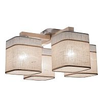 потолочная люстра tk lighting 1918 nadia white 4 в Новосибирске