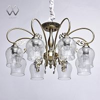 потолочная люстра mw-light моника 372011808 бронза в Новосибирске