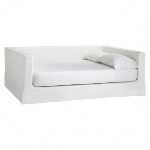 диван-кровать jamie daybed 180x200 прямой белый в Новосибирске