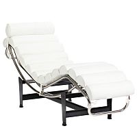 кушетка chaise longue белая в Новосибирске