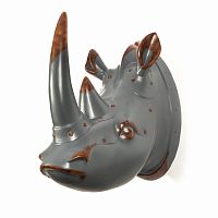 декоративная голова носорога rhino head в Новосибирске