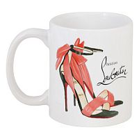 кружка с рисунком louboutin в Новосибирске