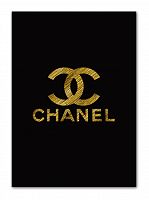 постер chanel gold а4 в Новосибирске