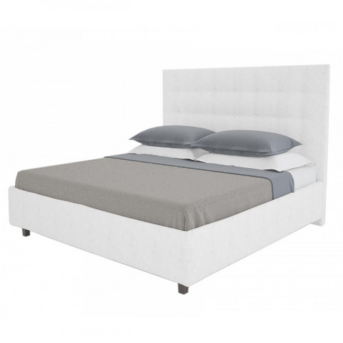 кровать двуспальная 180х200 молочная royal black в Новосибирске