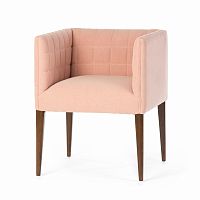 кресло penelope dining chair розовое в Новосибирске