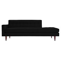 диван bantam studio sofa прямой черный в Новосибирске