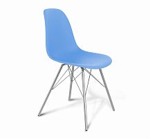 стул dsr голубой s37 (eames style) в Новосибирске