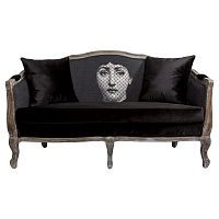 диван «вуаль» fornasetti прямой черный в Новосибирске