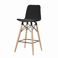 полубарный стул eiffel (eames style) черный в Новосибирске