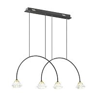 подвесная люстра odeon light arco 4100/4 в Новосибирске