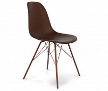 стул dsr коричневый s37 (eames style) в Новосибирске