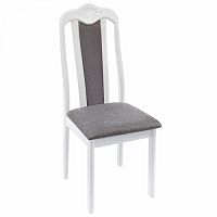 стул деревянный aron soft white / light grey в Новосибирске