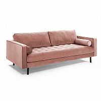 диван bogart sofa 2 двухместный розовый от la forma (ex julia grup) в Новосибирске