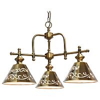 подвесная люстра arte lamp kensington a1511lm-3pb бронза в Новосибирске