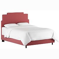 кровать двуспальная 180x200 розовая paxton bed dusty rose в Новосибирске