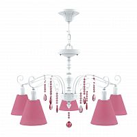 подвесная люстра lamp4you provence e4-05-wm-lmp-o-27-crl-e4-05-pk-dn в Новосибирске