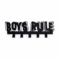 вешалка boys rule черная в Новосибирске