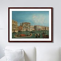 картина: venice, palazzo foscari and palazzo balbi, 1735г. в Новосибирске