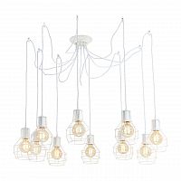 подвесная люстра arte lamp a9182sp-10wh в Новосибирске