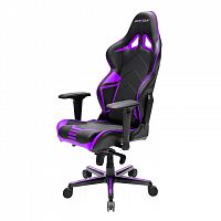 кресло геймерское dxracer racing черно-фиолетовое в Новосибирске