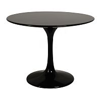 стол журнальный eero saarinen style tulip table черный в Новосибирске