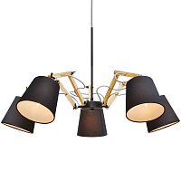 подвесная люстра arte lamp pinoccio a5700lm-5bk в Новосибирске