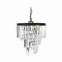 люстра fuizhen чёрная, прозрачная в Новосибирске