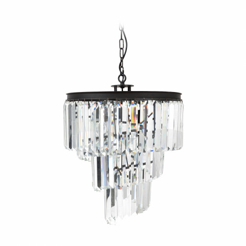 люстра fuizhen чёрная, прозрачная в Новосибирске
