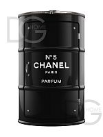 декоративная бочка-шкаф chanel №5 black l в Новосибирске