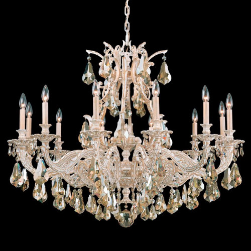 люстра 6952-89 a от schonbek прозрачная/серебряная в Новосибирске