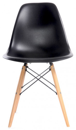 стул классический dsw черный (eames style) в Новосибирске