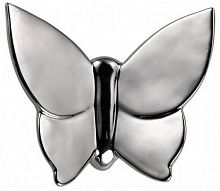 декоративная бабочка butterly 10*5*12 (серебристая) в Новосибирске