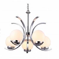 подвесная люстра arte lamp claudia a8055lm-5cc в Новосибирске