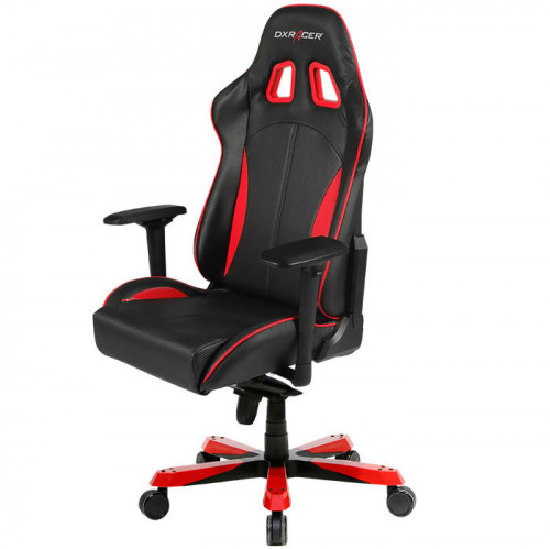 кресло геймерское dxracer king ks57 черно-красное в Новосибирске