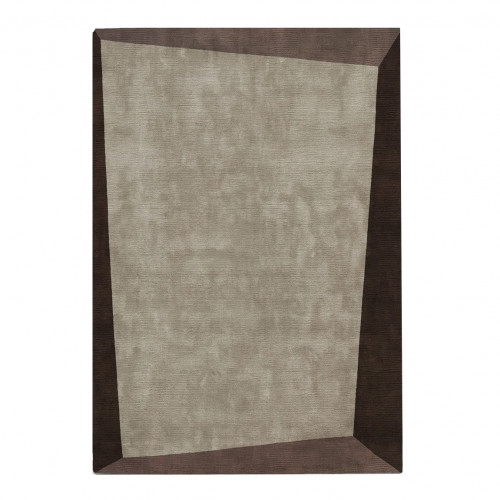 ковер dipped frame dark bege 300x400 бежевый в Новосибирске
