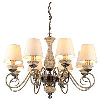 подвесная люстра arte lamp ivory a9070lm-8ab в Новосибирске