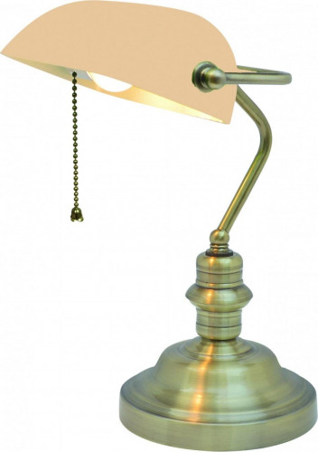 настольная лампа arte lamp banker a2493lt-1ab в Новосибирске