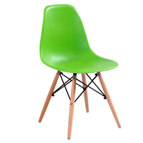 стул деревянный eames pc-015 green в Новосибирске