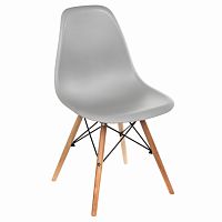 стул деревянный eames pc-015 grey в Новосибирске