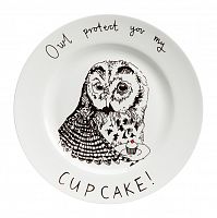 тарелка owl protect you my cup cake в Новосибирске