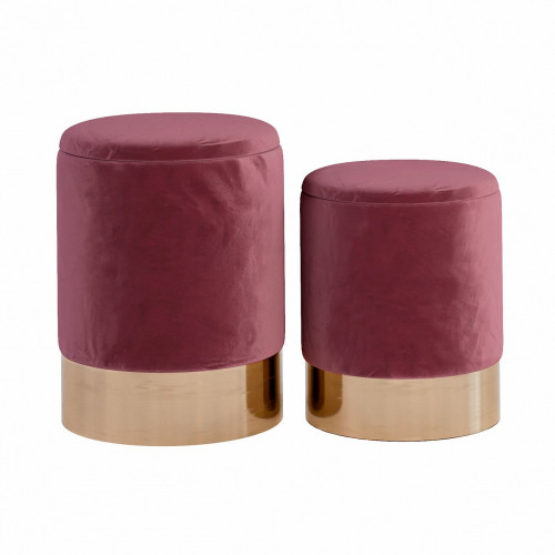 пуф mara розового цвета в Новосибирске