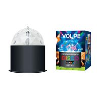 светодиодный светильник-проектор (09840) volpe disco uli-q302 03w/rgb black в Новосибирске