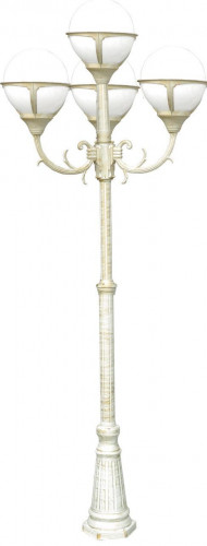 садово-парковый светильник arte lamp monaco a1497pa-4wg в Новосибирске
