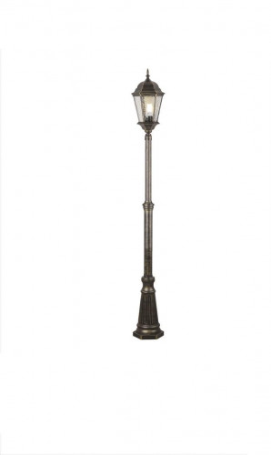 садово-парковый светильник arte lamp genova a1207pa-1bn в Новосибирске