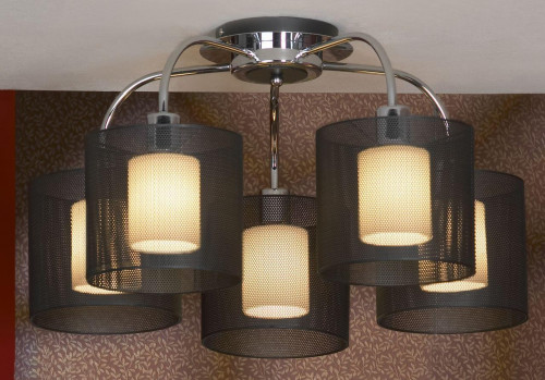 потолочная люстра lussole rovella lsf-1903-05 в Новосибирске