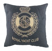 подушка с гербом королевского royal yacht club denim в Новосибирске