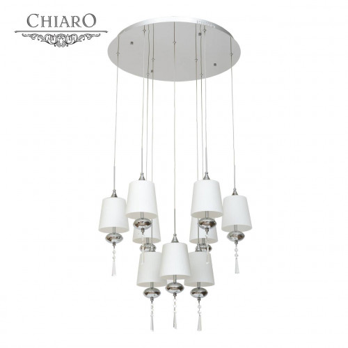 подвесная люстра chiaro фьюжен 392010409 в Новосибирске